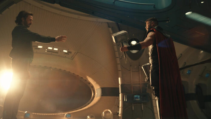 A still from the first Avengers: Doomsday trailer
