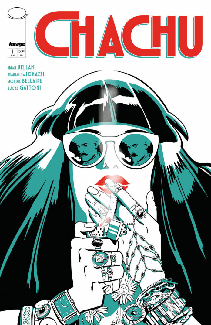 Cover A of Chachu #1, Iman Vellani's solo Image Comics writing debut