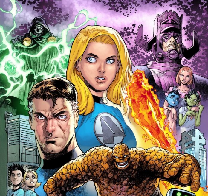 Cover of Fantastic Four #15, Marvel's oversized 65th anniversary special